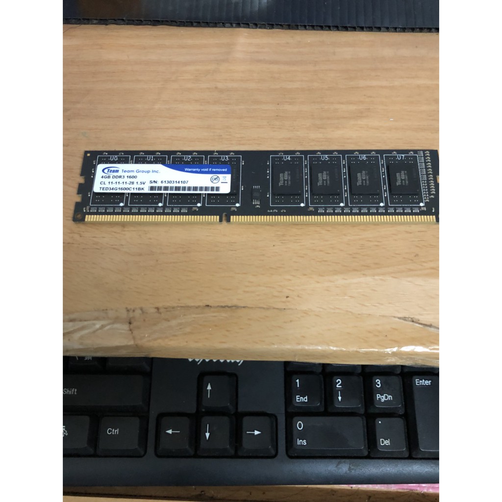 TEAMGROUP十銓 4g DDR3 1600 單面