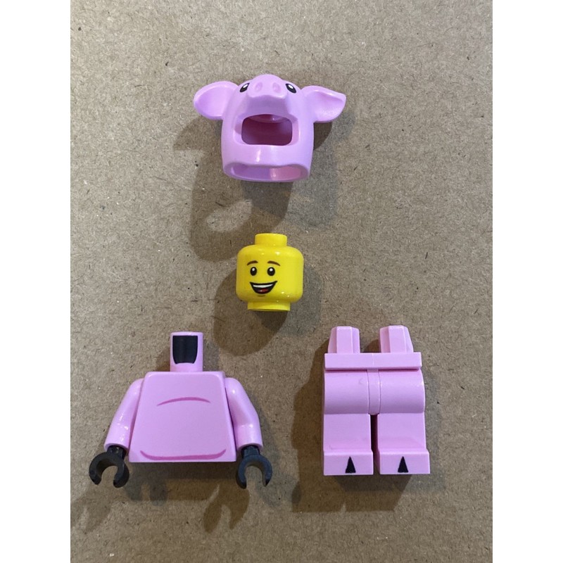 LEGO 樂高人偶 豬 節慶 新年 舞龍 80102