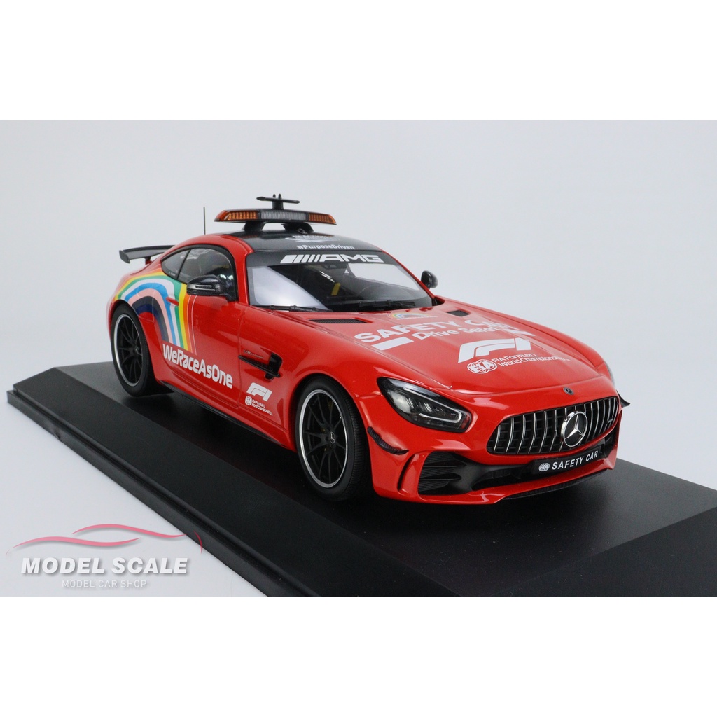 【模例】Minichamps 1/18 MERCEDES-AMG GT-R 2020 F1 SAFETY CAR 紅色