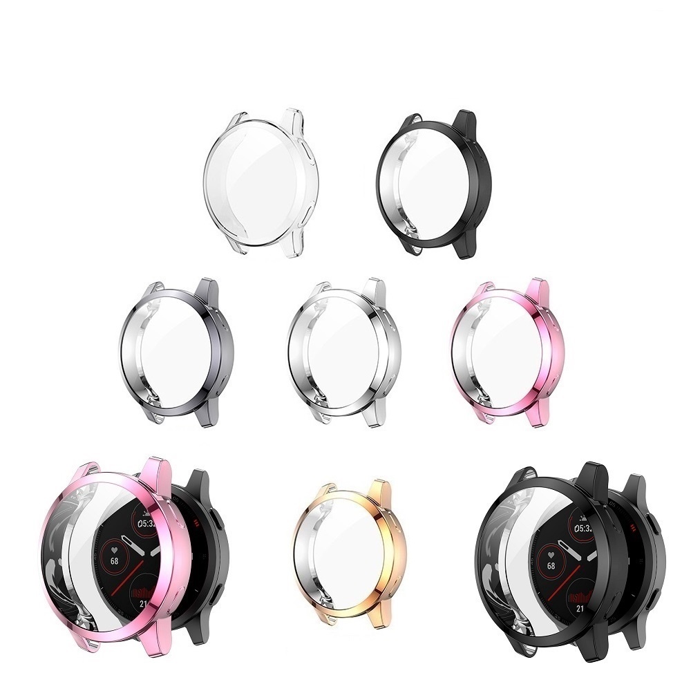 【全包電鍍殼】Garmin Venu 2s / vivoactive 4s 保護殼 TPU 軟殼 防刮 防撞