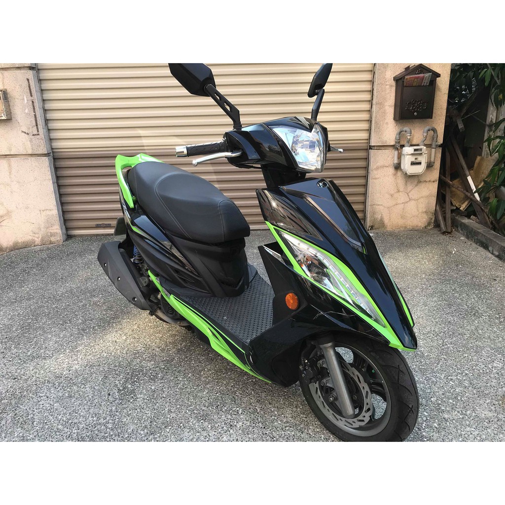 【幽浮二手機車】KYMCO G6 150 黑綠 2017【1500元即可騎走! 分期優惠專案實施中!】