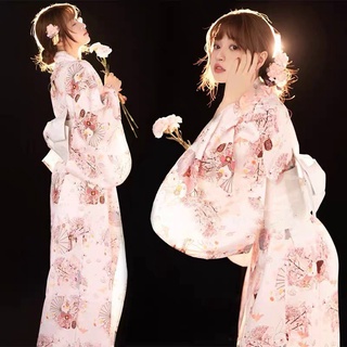 臺灣公司❤️開發票 印花和服 日式浴衣 動漫角色扮演 日式改良和服女 正裝傳統 連衣裙 日式振袖和風浴衣 寫真攝影 服裝