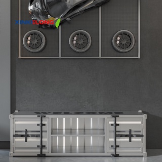 興客隆 電視櫃 工業風 鐵藝 創意 集裝箱 儲物櫃 收納櫃 民宿 邊櫃 背景墻櫃 裝飾櫃 1581