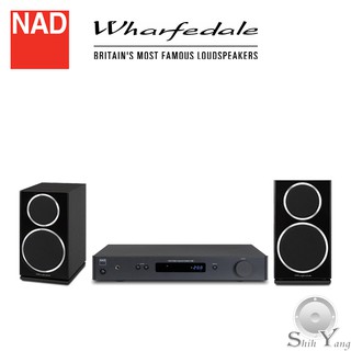 Wharfedale 英國 Diamond 220 書架型喇叭 + NAD 英國 C328 綜合擴大機 公司貨 保固一年