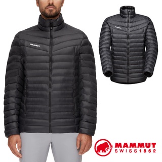 【MAMMUT 長毛象】男款輕量防風防潑水保暖Albula IN 外套.夾克.風衣/特價77折》/ 黑/白 01800