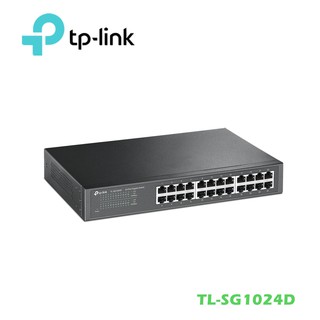 限量 TP-LINK TL-SG1024D 24埠 Gigabit 桌上型/機架裝載型交換器