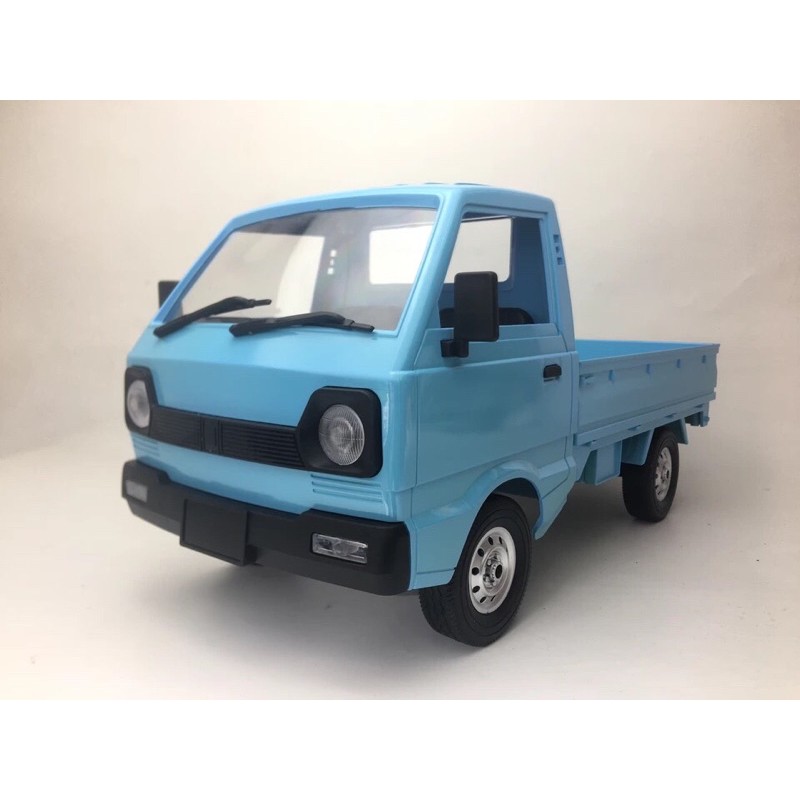 《DIY汽車工房》頑皮龍 1:10 仿真 SUZUKI鈴木 CARRY D12小貨車（訂製烤漆天空藍）