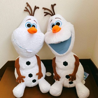 《Abao🇯🇵小舖》雪寶 娃娃 玩偶 冰雪奇緣2 Olaf 迪士尼 正版授權 Toreba 日本 景品（坐姿）