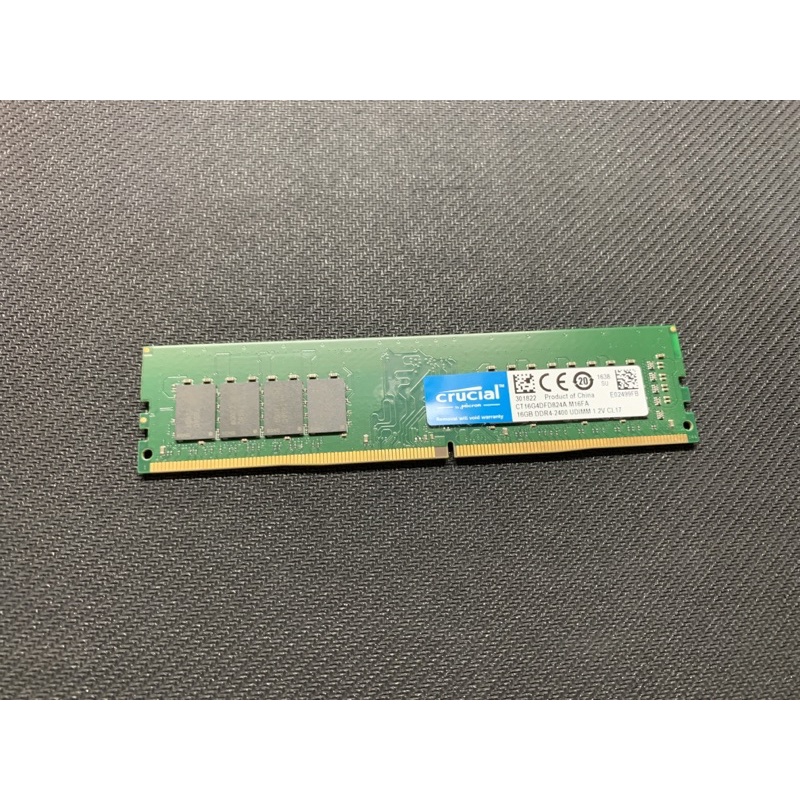 【二手】美光 DDR4-2400 16GB