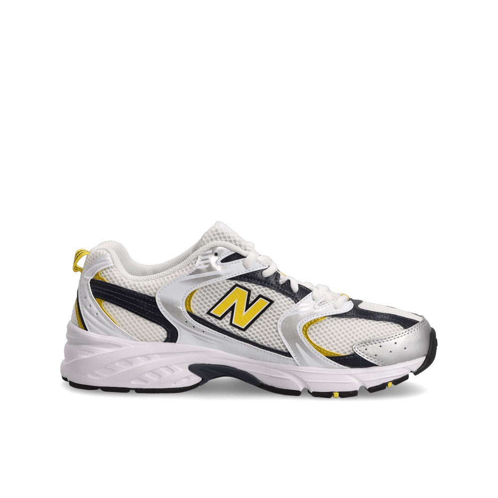 New Balance 男款白黃黑三色網布運動休閒鞋-NO.MR530UNX