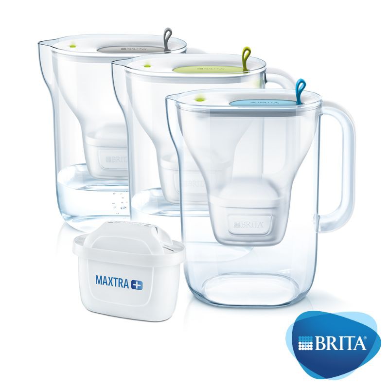 【德國BRITA】免運全新BRITA Style 3.6L純淨濾水壺+4入MAXTRA Plus 濾芯(運動濾水壺另售)