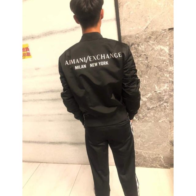 Armani exchange AX男款風衣外套 棒球外套