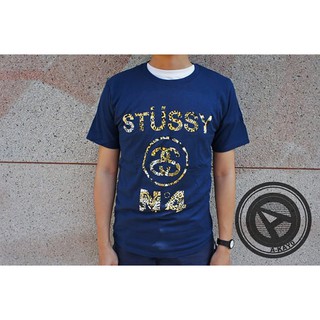 STUSSY CHEETAH STUSSY NO4 TEE NAVY 短T 深藍【A-KAY0】【1903017NV】