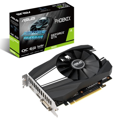 ASUS Phoenix GeForce® GTX 1660 OC 版 6GB GDDR5 全新!未使用!未上機過!