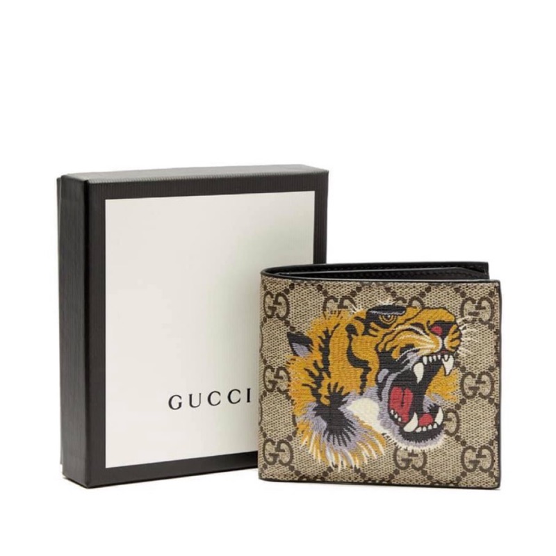 Asce Gucci 經典虎頭短夾八卡版本 實拍 蝦皮購物