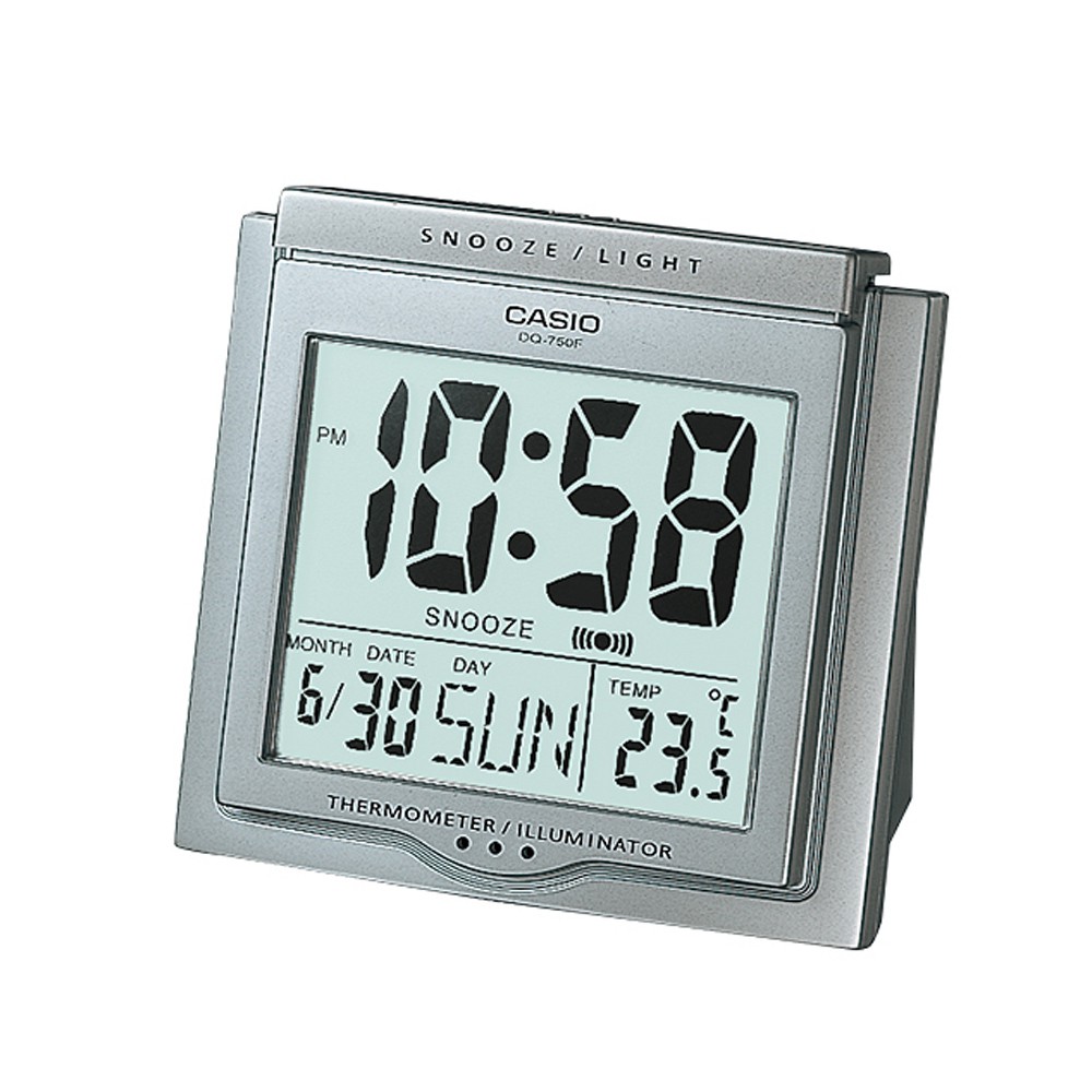 【CASIO】卡西歐 桌上型鬧鐘 DQ-750F-8  原廠公司貨【關注折扣】