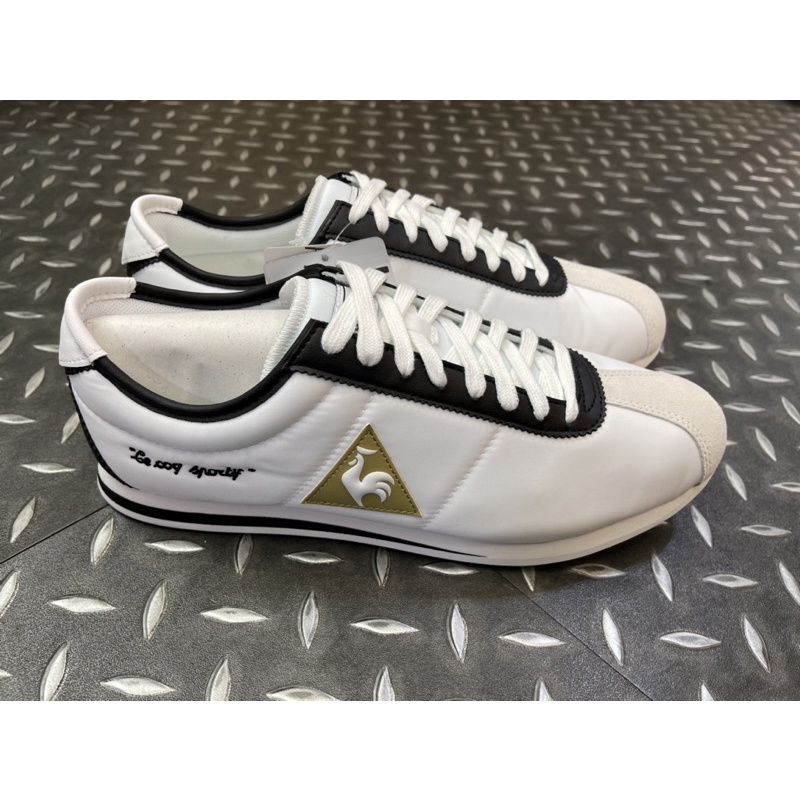 白黑阿甘 le coq sportif 慢跑鞋