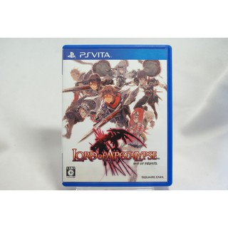 [耀西]二手 純日版 SONY PSV 天啟之王 LORD of APOCALYPSE 含稅附發票