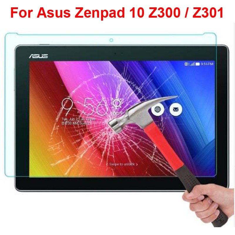 適用於 華碩平板電腦 Zenpad 10 Z300 Z301 鋼化膜 屏幕保護膜 Asus Zenpad10 鋼化玻璃膜