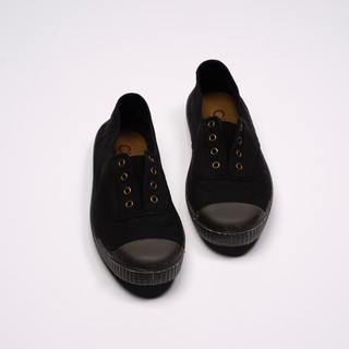 CIENTA 西班牙帆布鞋 U70997 01 黑色 黑底 經典布料 大人