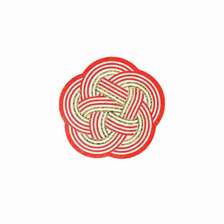 ☆╮Jessice 雜貨小鋪╭☆日本進口 日式 水引 梅花結 金 造型 和風 禮品 貼紙 2.9X3cm 32枚$80
