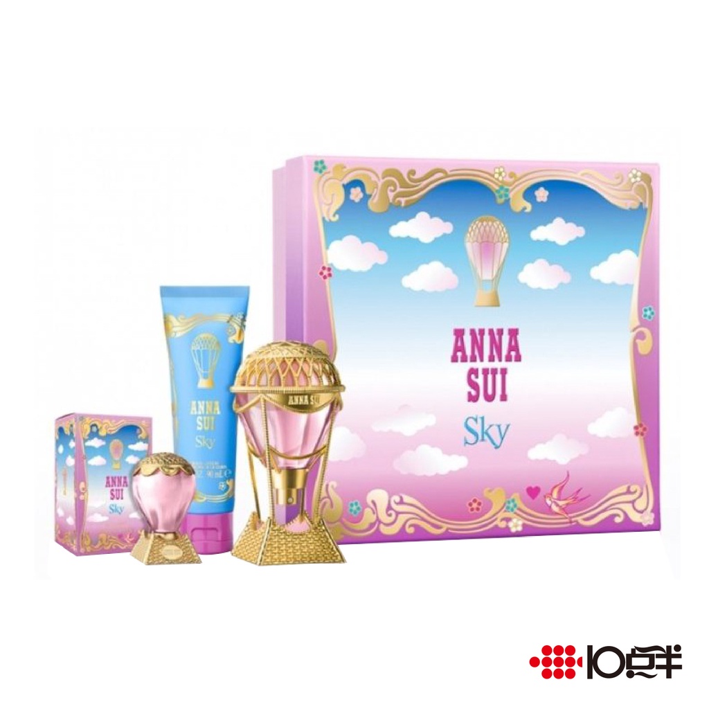 ANNA SUI 安娜蘇 綺幻飛行假期禮盒 50ml 禮盒 (三件組)〔 10點半香水美妝 〕