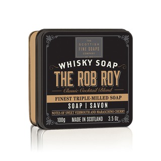 Scottish Fine Soaps 威士忌沐浴皂（羅伯洛伊/黑）沐浴香皂香水肥皂香氛皂 紳士皂古龍皂 男士男性手工皂