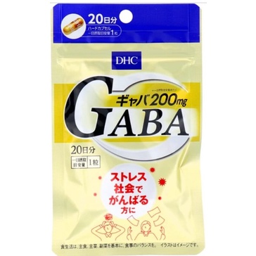 日本進口👉🏻DHC GABA 添加鈣+鋅 20天 20 粒