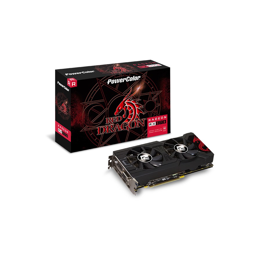 撼訊 紅龍 PowerColor Red Dragon RX 570 4GB GDDR5