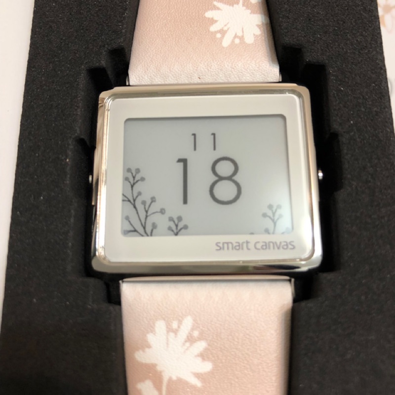 EPSON Smart Canvas 暖色向陽 全新 電子紙腕錶W2-FL11090