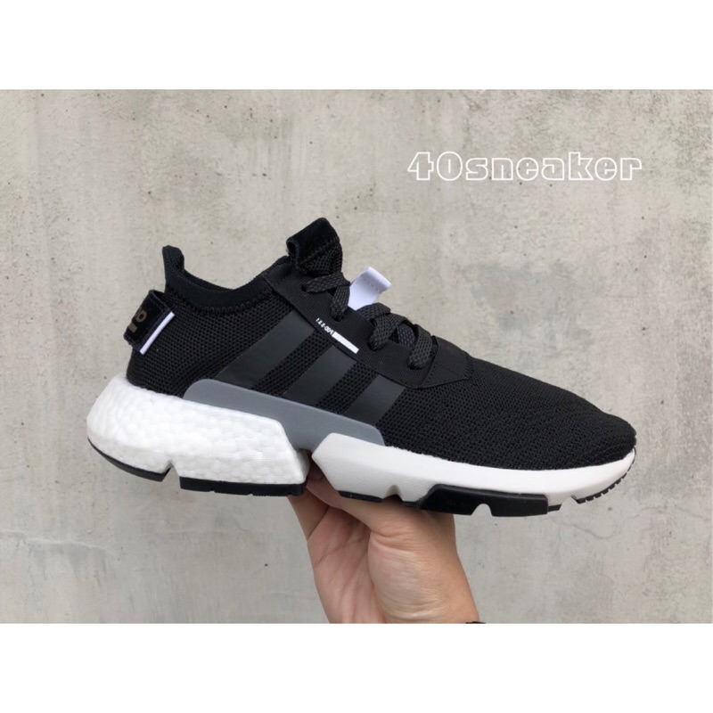 40sneaker®️Adidas originals P.O.D.-s3.1 boost 黑 灰 DB3537