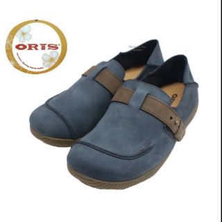 新品上架 ORIS 女款 真皮休閒鞋 (S8728B04 藍)