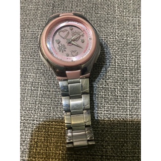 CASIO卡西歐指針女錶不鏽鋼錶帶 50米防水(LCF-10D-4AVDR)