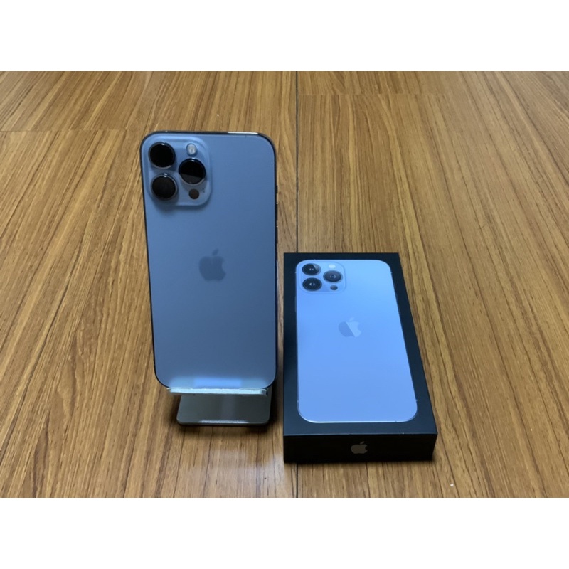 【(暫售)二手近全新】iPhone 13 Pro Max 256G 天峰藍色