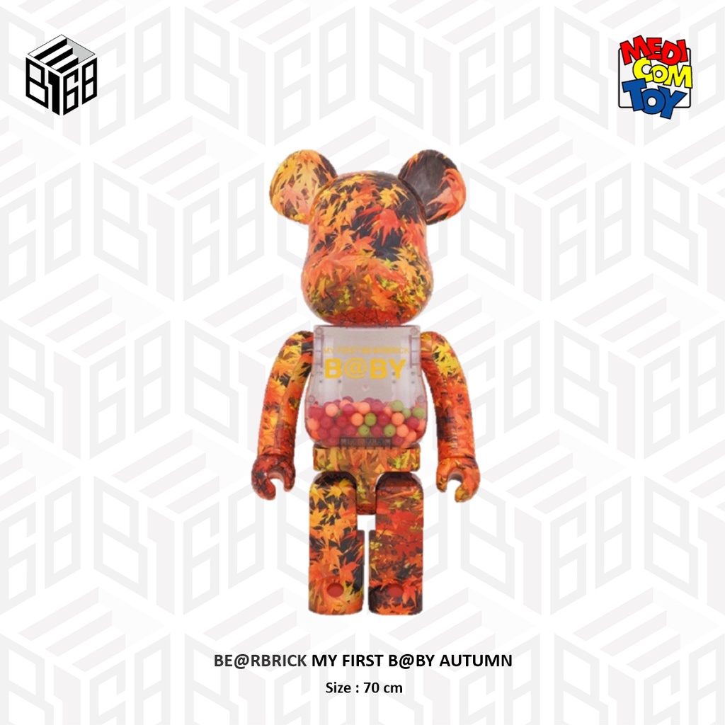 [B168現貨] BE@RBRICK MY FIRST B@BY AUTUMN 楓葉千秋