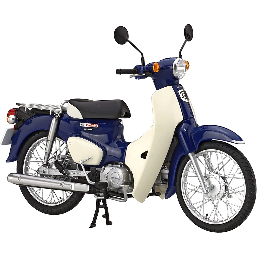 FUJIMI 富士美 1/12 NEXT 06 Super Cub110 本田 金旺 摩托車 金屬藍新規版