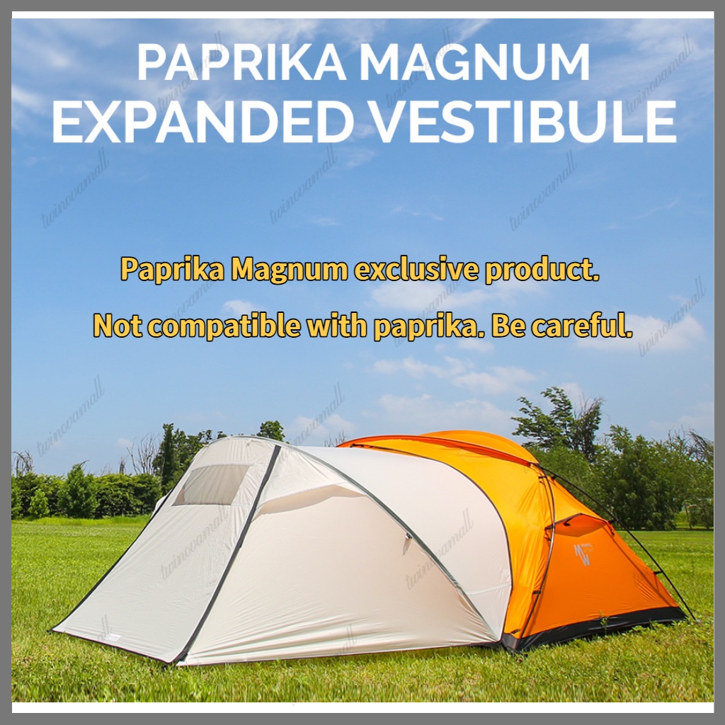 MinimalWorks] Paprika Magnum Tent Expanded Vestibule 露營裝備 