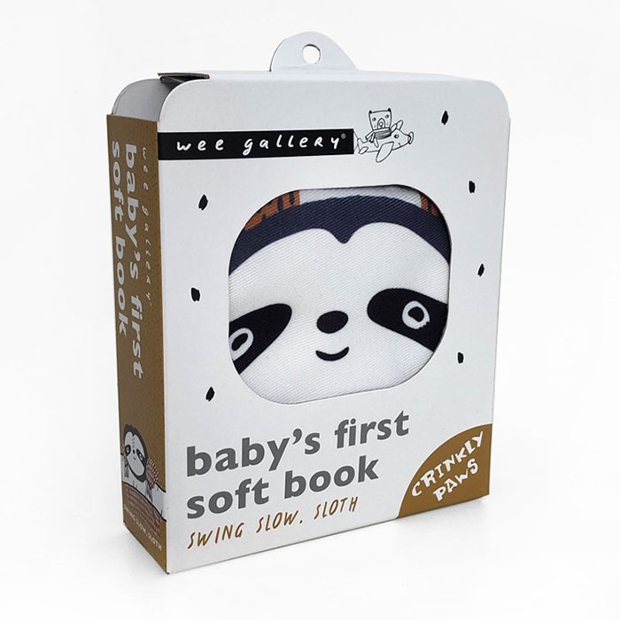 Swing Slow, Sloth: Baby's First Soft Book  慢慢小樹懶：寶寶第一本布書