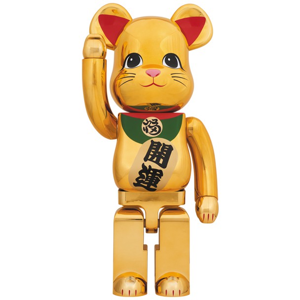 Be Rbrick 1000 現貨開運招財貓金 蝦皮購物