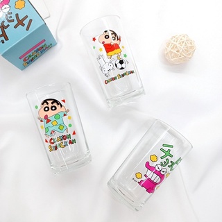 現貨♥️經典玻璃杯 253ml-蠟筆小新 Crayon Shin Chain クレヨンしんちゃん 正版授權
