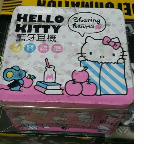 三麗鷗正版授權 HELLO KITTY TWS-01 藍牙耳機