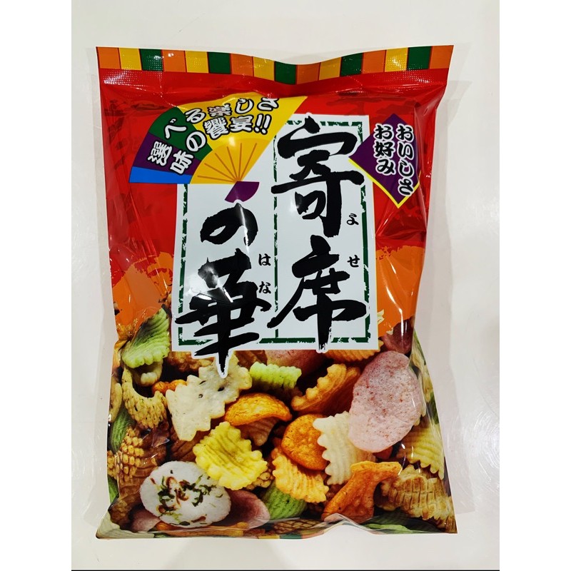 蛋妹⭐日本 寄席的華 綜合蝦餅米果 一包72g