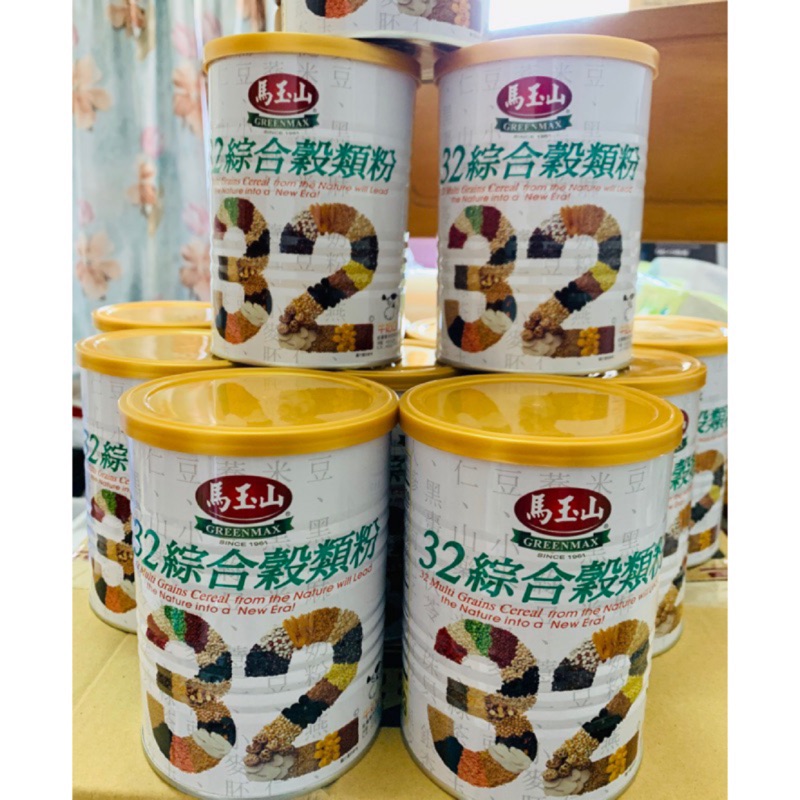 馬玉山32綜合榖類粉&amp;黑芝麻紫米堅果養生飲450g