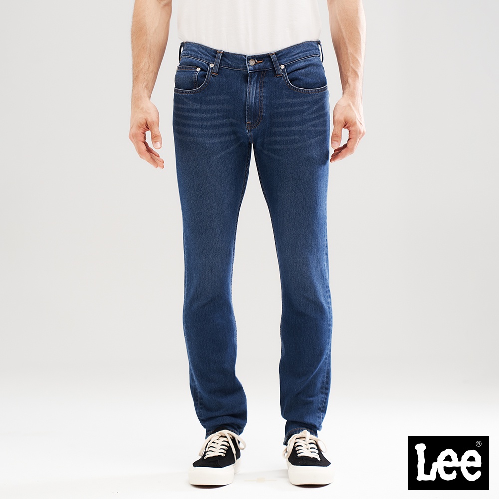 Lee 709 低腰合身小直筒牛仔褲 男 Modern 中藍洗水LS21001078E