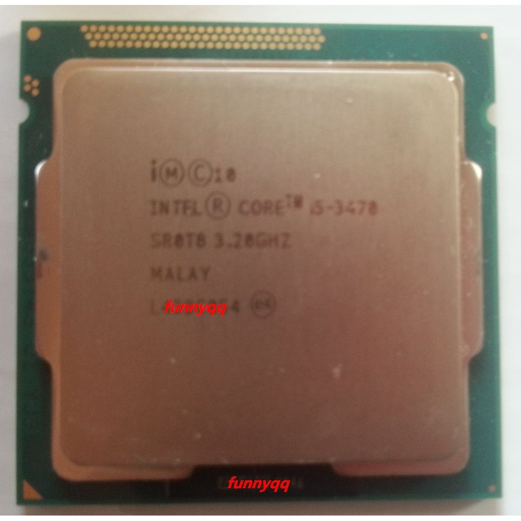 I5 3470 (故障品) 1155腳位 CPU