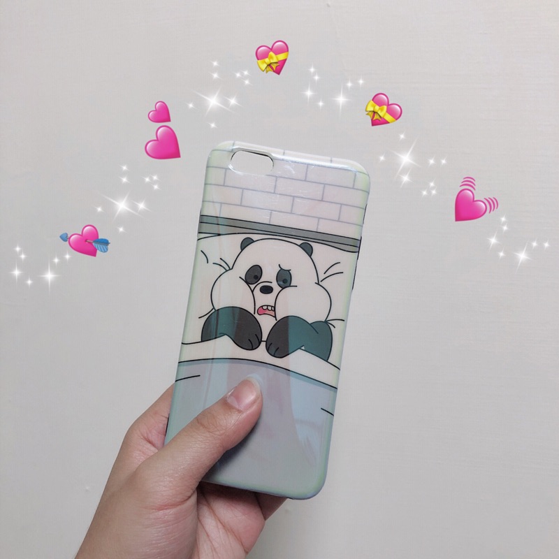 二手 i6/6s 熊熊遇見你 手機殼🐻💕