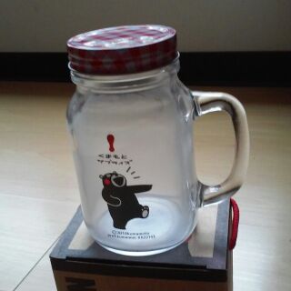 熊本熊 酷Ma萌 Kumamon 玻璃杯罐組 梅森杯 水杯 馬克杯