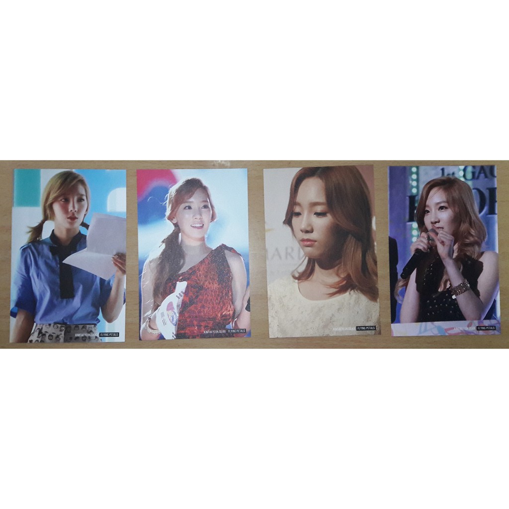 太妍 照片卡 photocard 韓站周邊from flying petals 1stphotobook