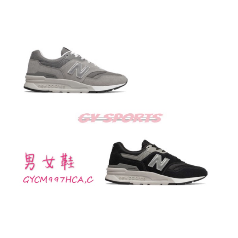 〘GY SPORTS〙NEW BALANCE 997H 灰 CM997HCA 復古 慢跑 麂皮 經典 百搭 男女 情侶鞋