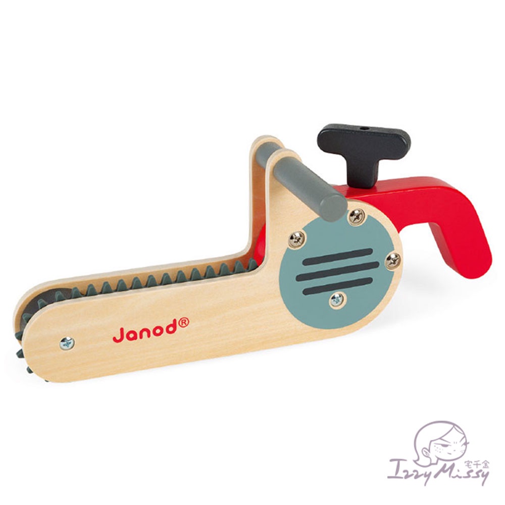 法國Janod小木匠創意玩-電鋸  兒童玩具 家家酒 木頭玩具 組裝玩具 手眼協調